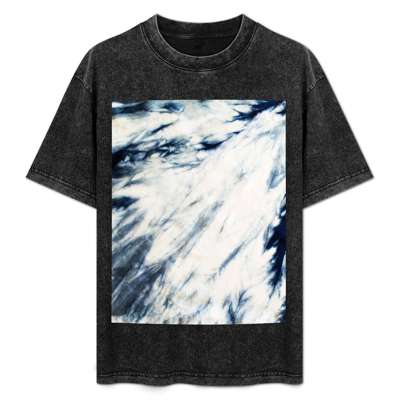 Shibori Tie Dye - Shibori Indigo Marble Tie Dye T-Shirt