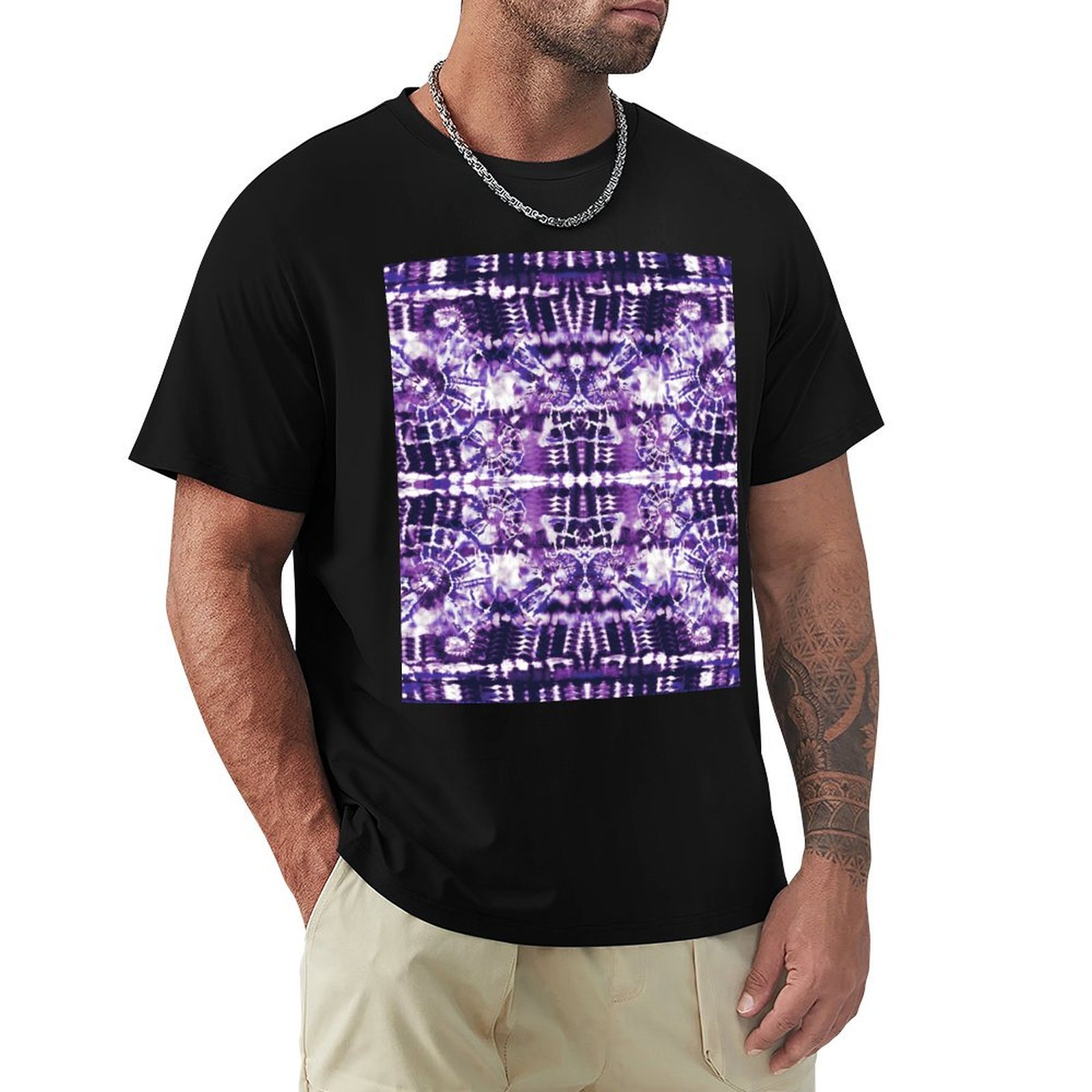 Shibori Tie Dye - Tie-Dye Spiral Shibori T-Shirt Trendy Print