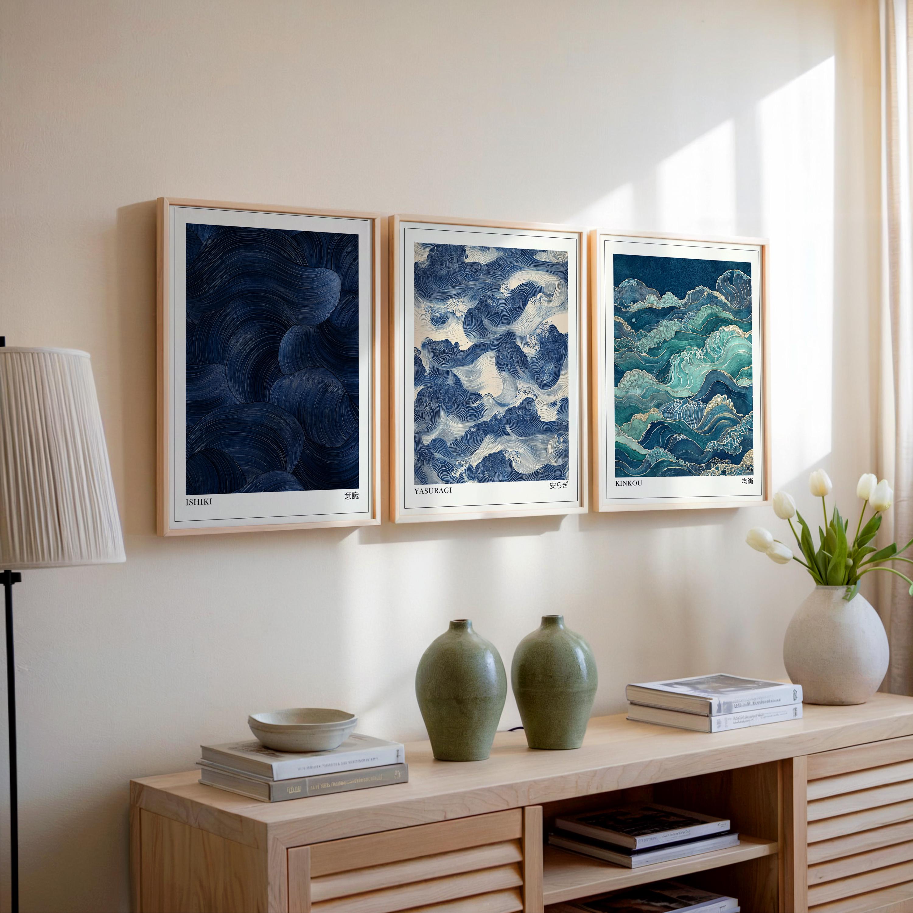 Japandi Wall Art Set of 3, Mod – обзор и цена Lifestyle Of Japanese