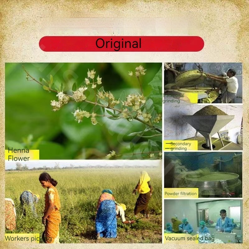 Natural Pure Plant Henna Powde – обзор и цена Indigo Dye Kit