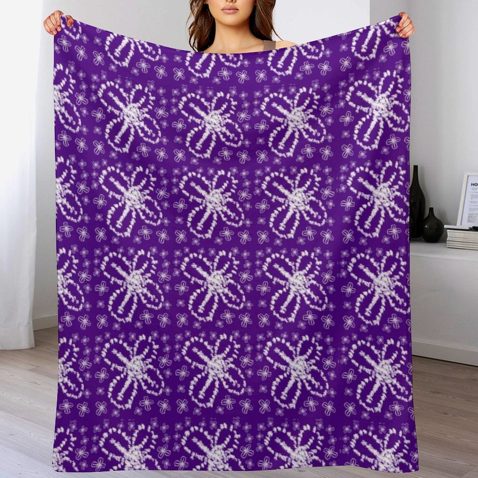 Modern Indigo Tie Dye Floral S – обзор и цена Shibori Tie Dye