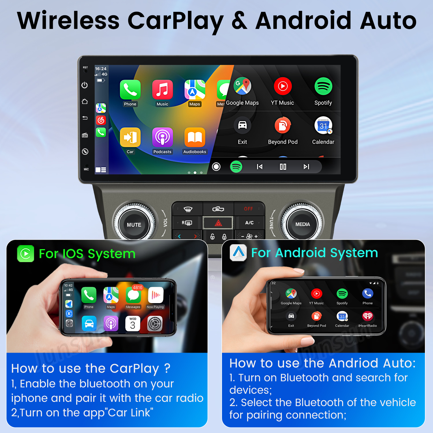 Junsun AI Voice Car Stereo Rad – обзор и цена Japanese Lifestyle Products