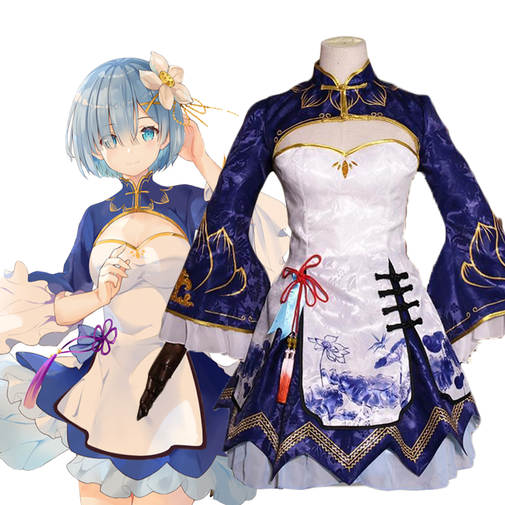 2025 Rem Ram Cosplay Cheongsam – обзор и цена Japanese Women Lifestyle