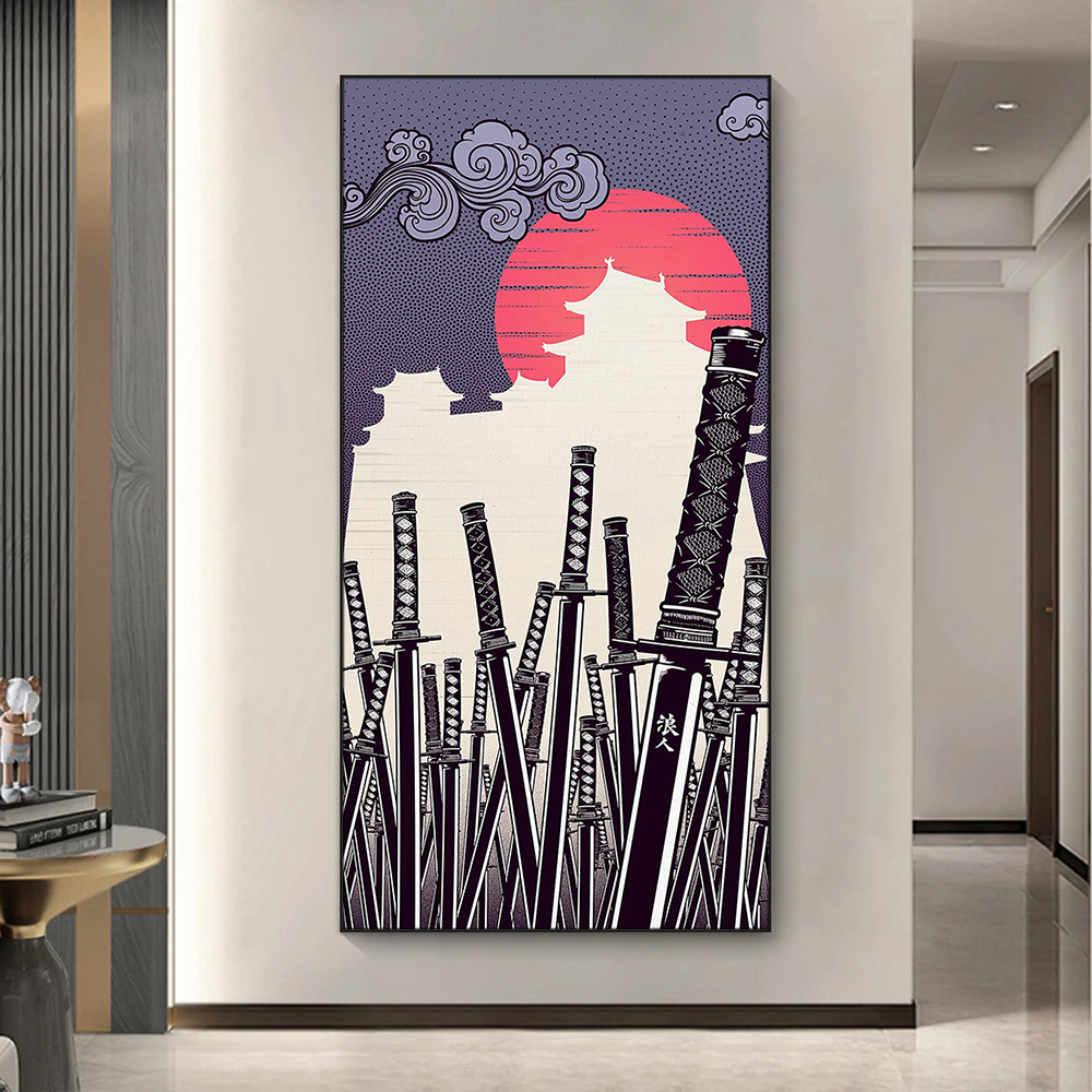 Japanese Katana Canvas Paintin – обзор и цена Lifestyle Of Japanese