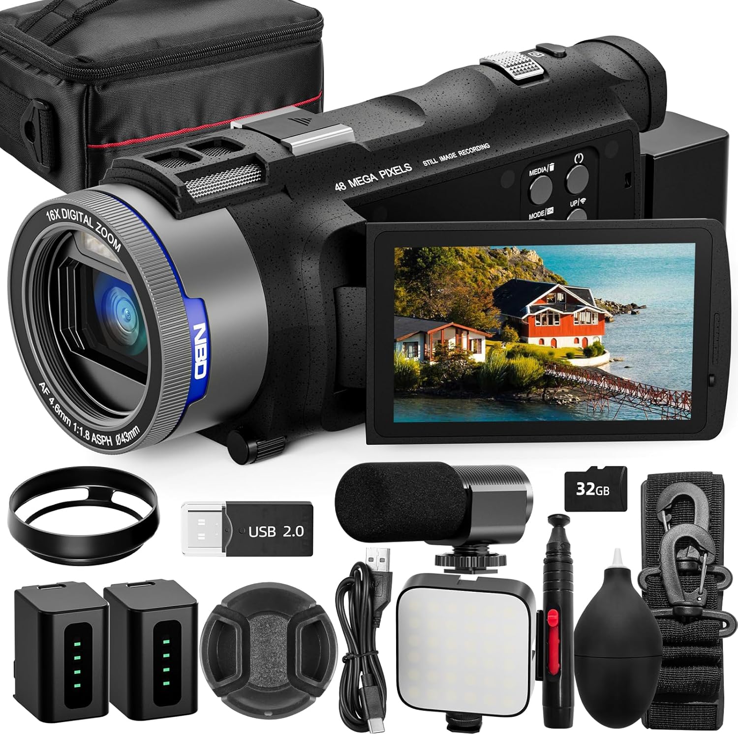 NBD 4K Camcorder Video Camera  – обзор и цена Japanese Lifestyle App