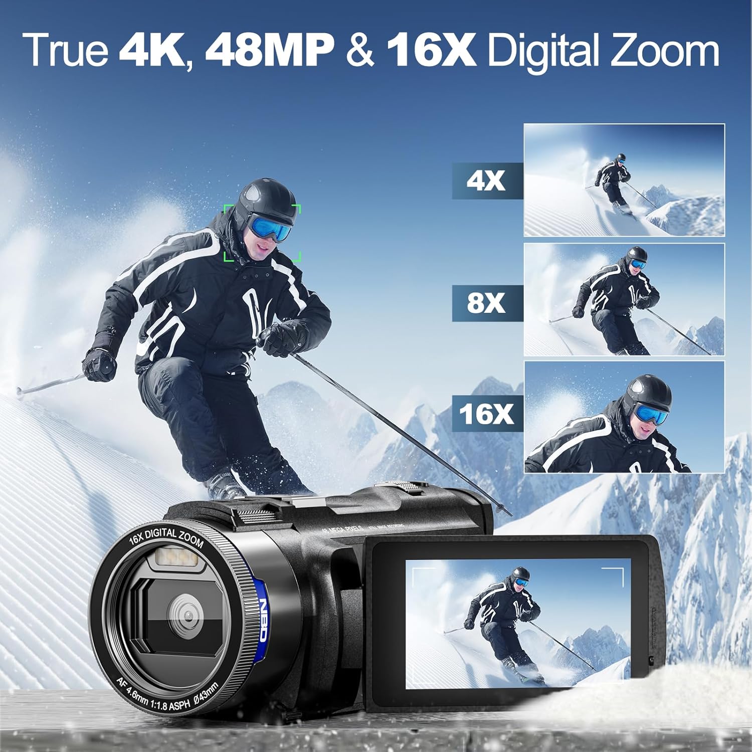 NBD 4K Camcorder Video Camera  – обзор и цена Japanese Lifestyle App