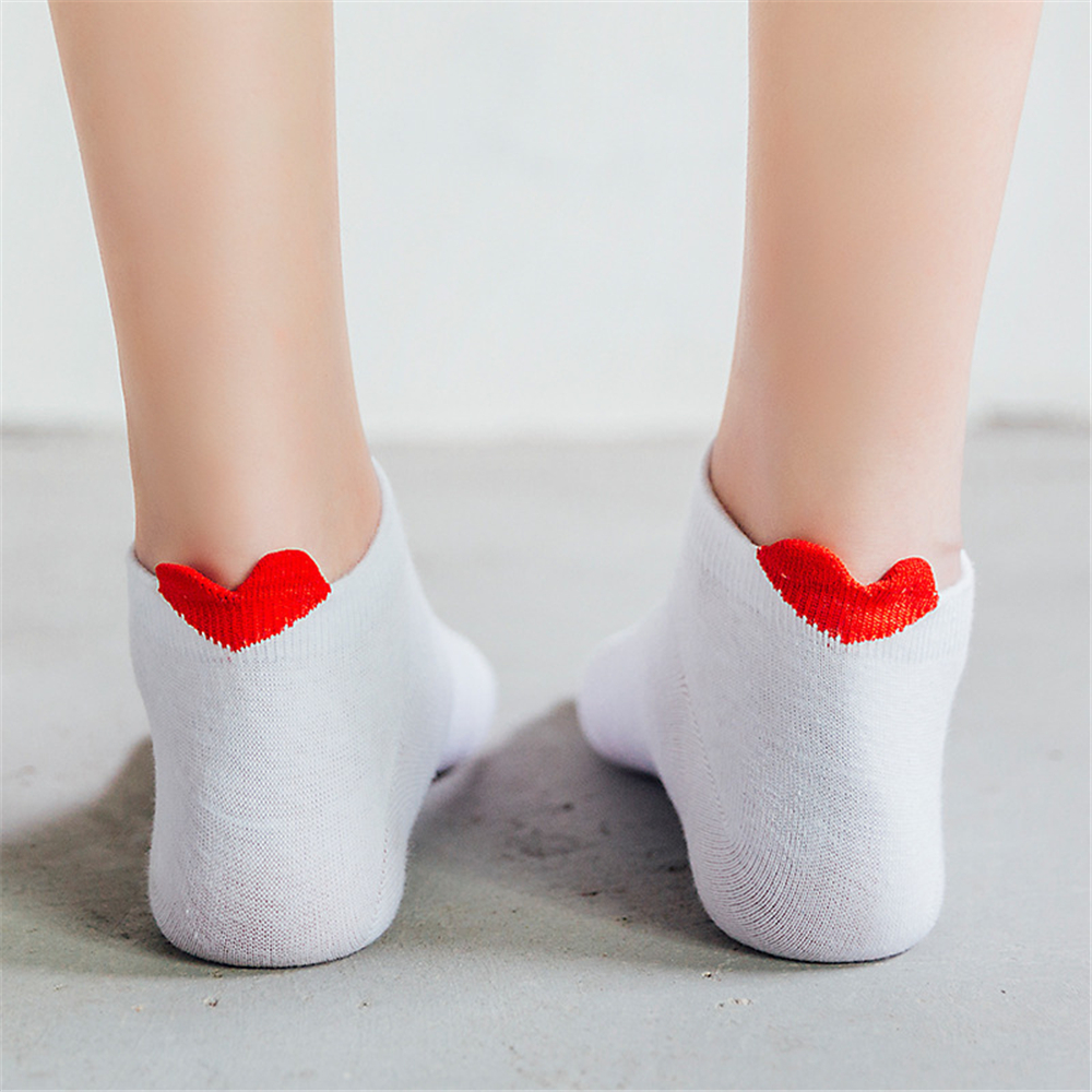 1 Pair Cute Girls' 3D Heart He – обзор и цена Japanese Women Lifestyle