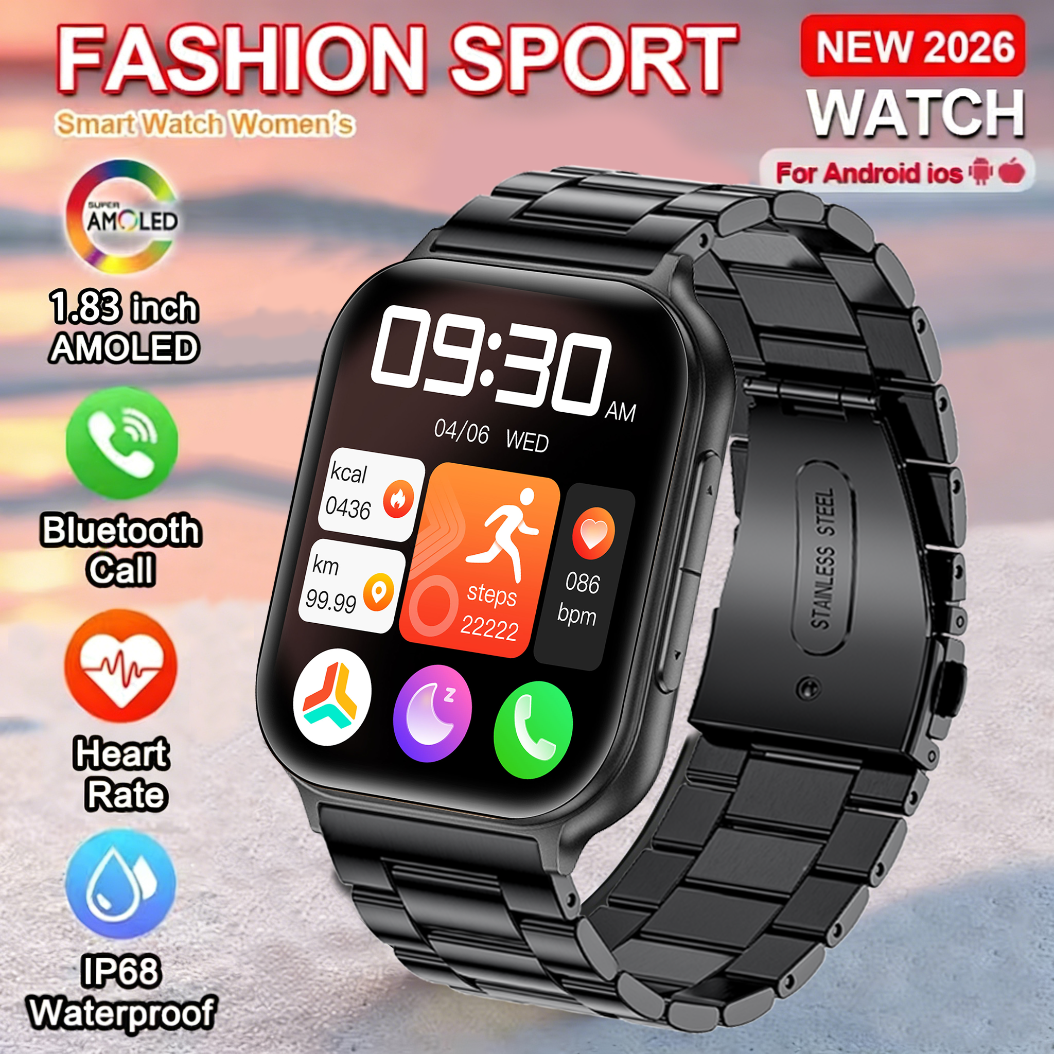 2026 New Style 1.83'' Smart Wa – обзор и цена Japanese Women Lifestyle