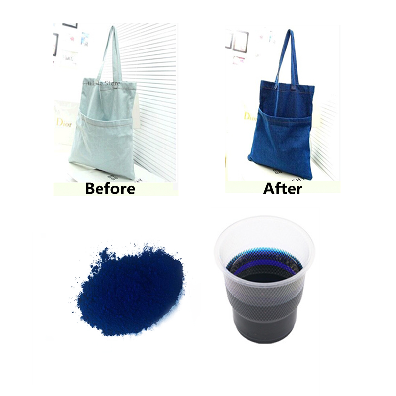 10g/20g Dark Blue Color Fabric – обзор и цена Indigo Dye Kit