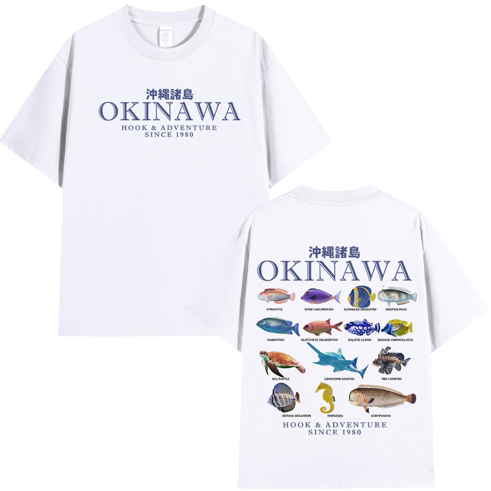 Okinawa Ocean Fish T Shirt Sea – обзор и цена Japanese Women Lifestyle
