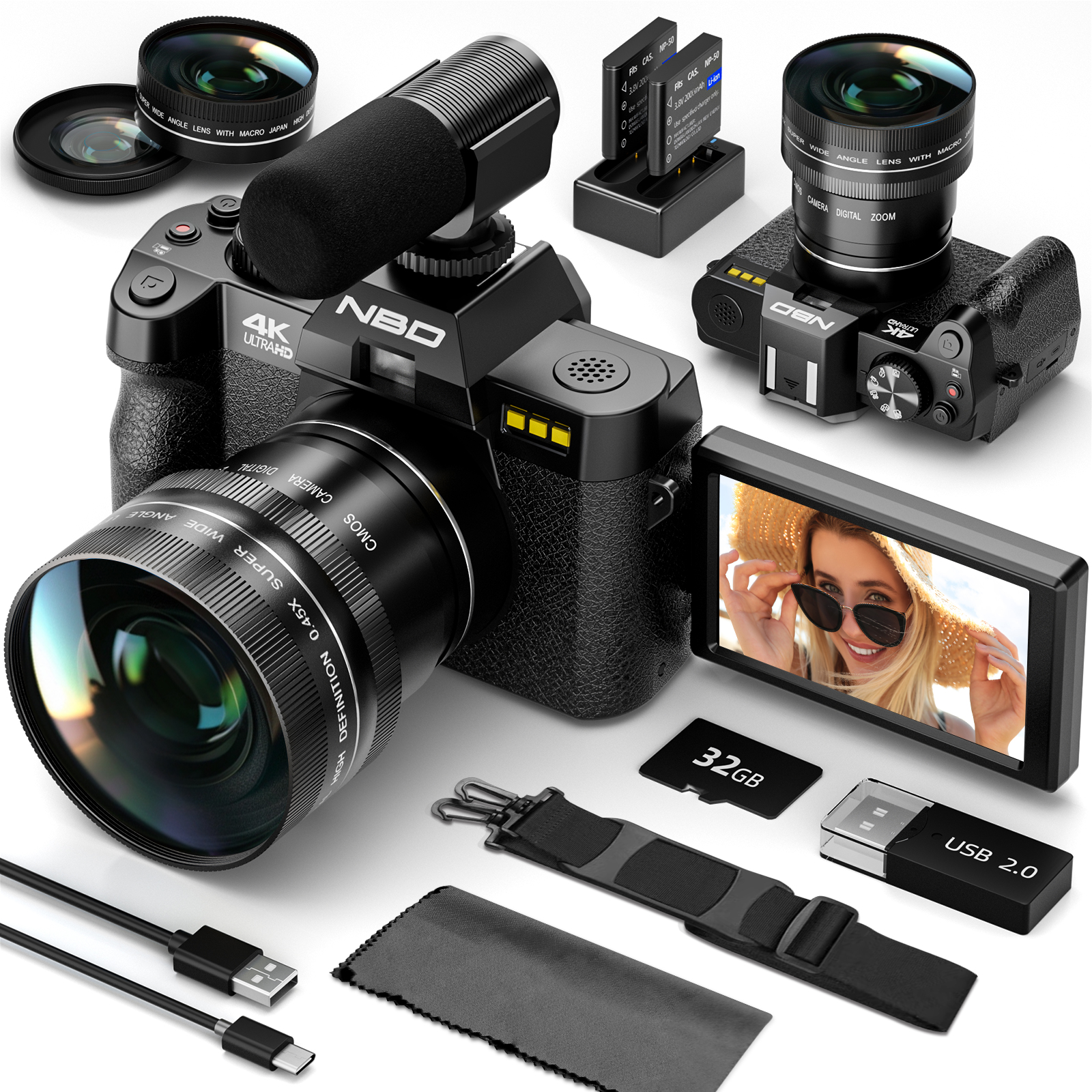 NBD 48MP 4K Digital Camera S10 – обзор и цена Japanese Lifestyle App