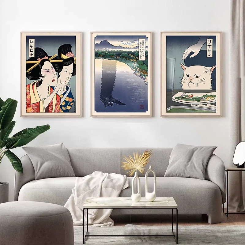 Japanese Ukiyoe Style Poster P – обзор и цена Japanese Women Lifestyle