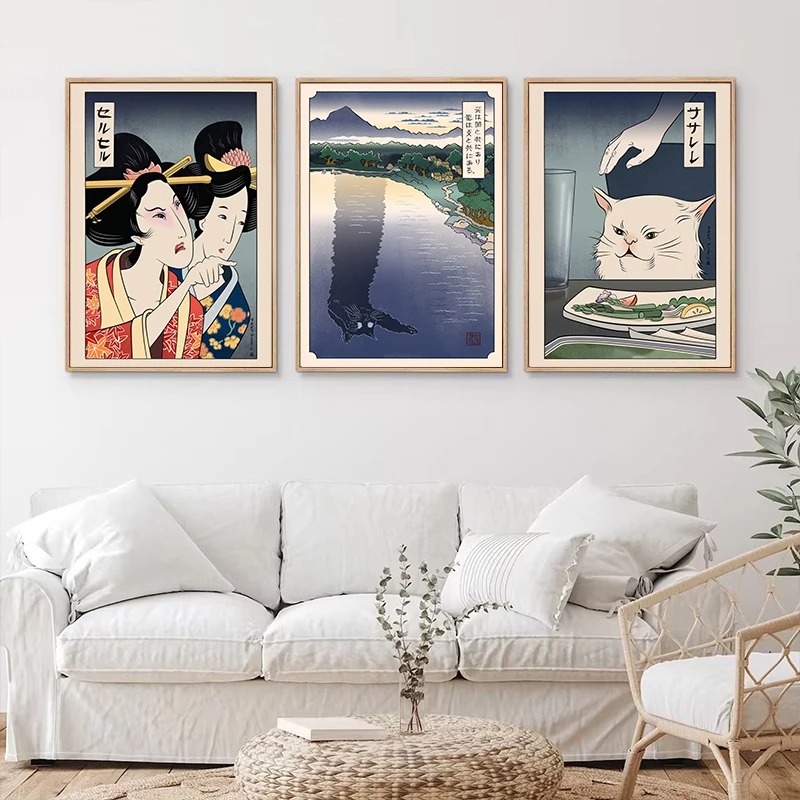 Japanese Ukiyoe Style Poster P – обзор и цена Japanese Women Lifestyle