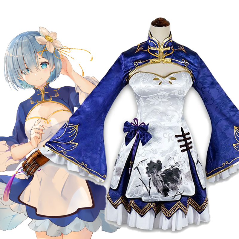 Rem Ram Cosplay Cheongsam Anim – обзор и цена Japanese Women Lifestyle
