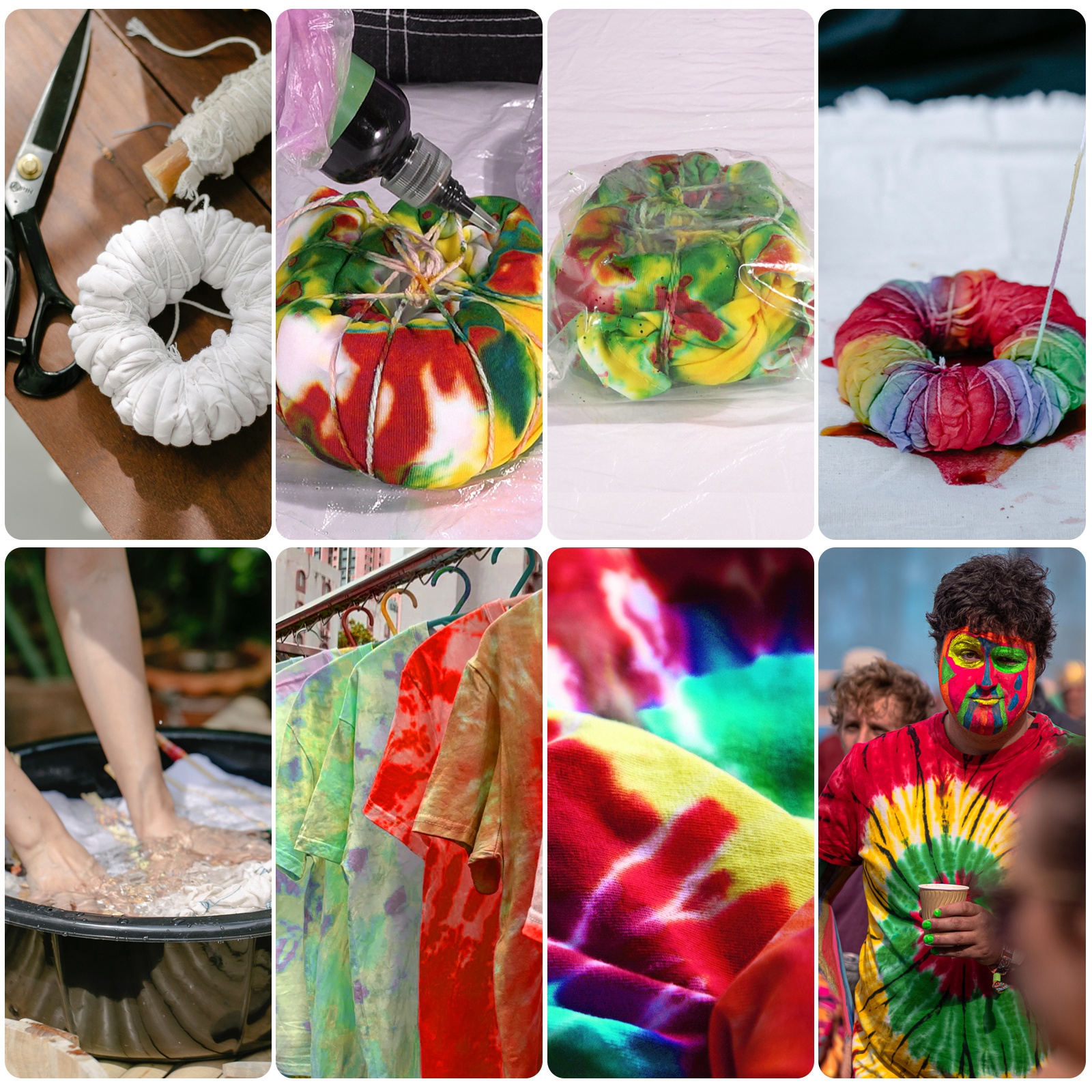 6 Color/Set 10g Fabric Tie Dye – обзор и цена Indigo Dye Kit