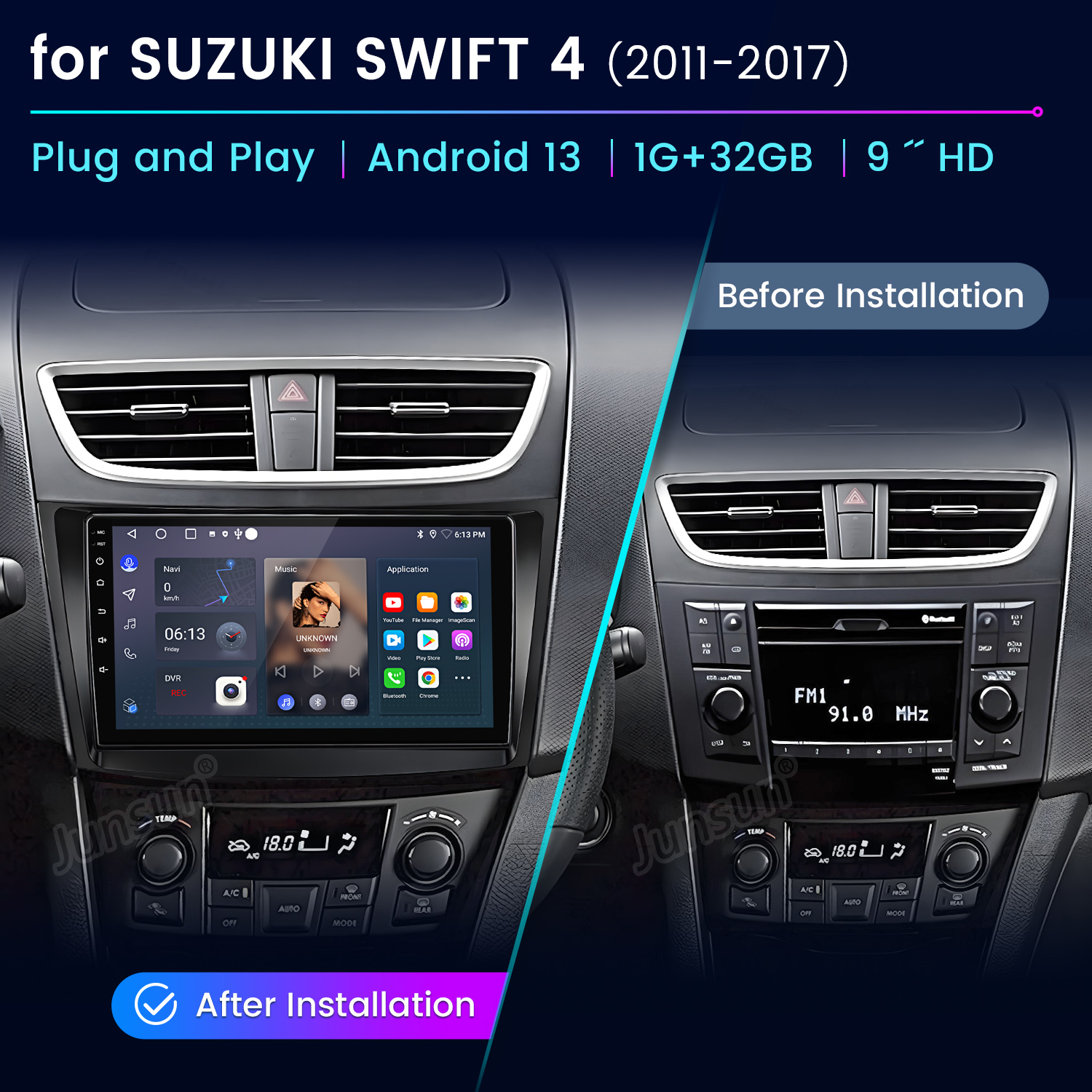 Junsun AI Voice Car Stereo Rad – обзор и цена Japanese Lifestyle Products
