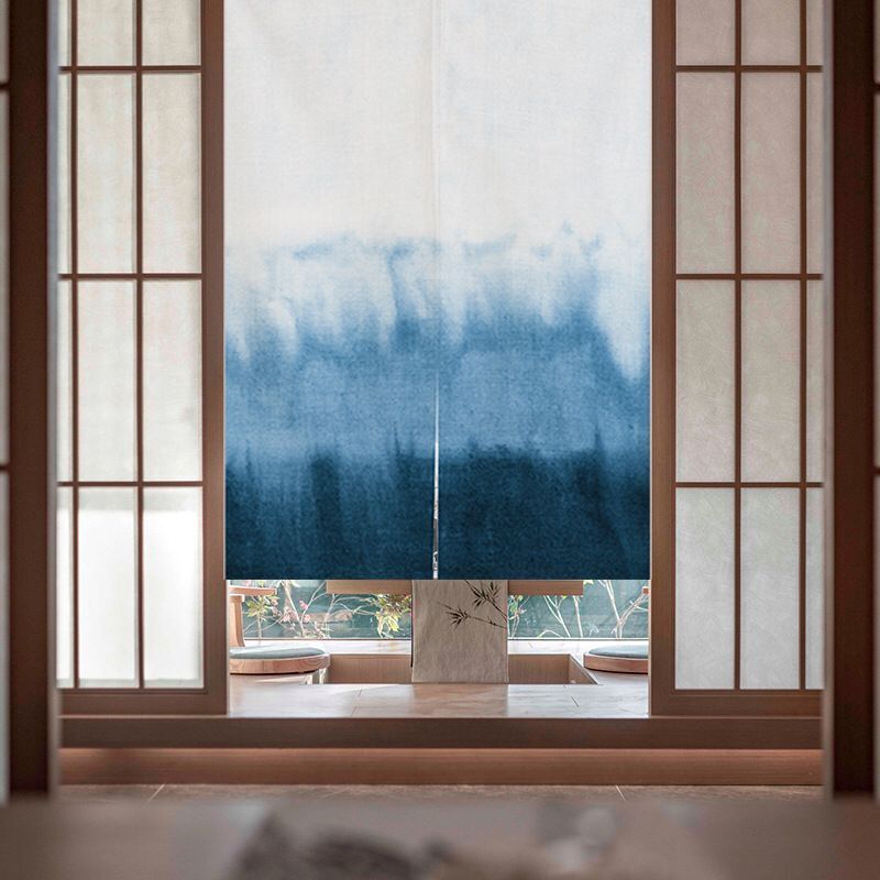 Indigo Japanese Door Curtain S – обзор и цена Shibori Tie Dye