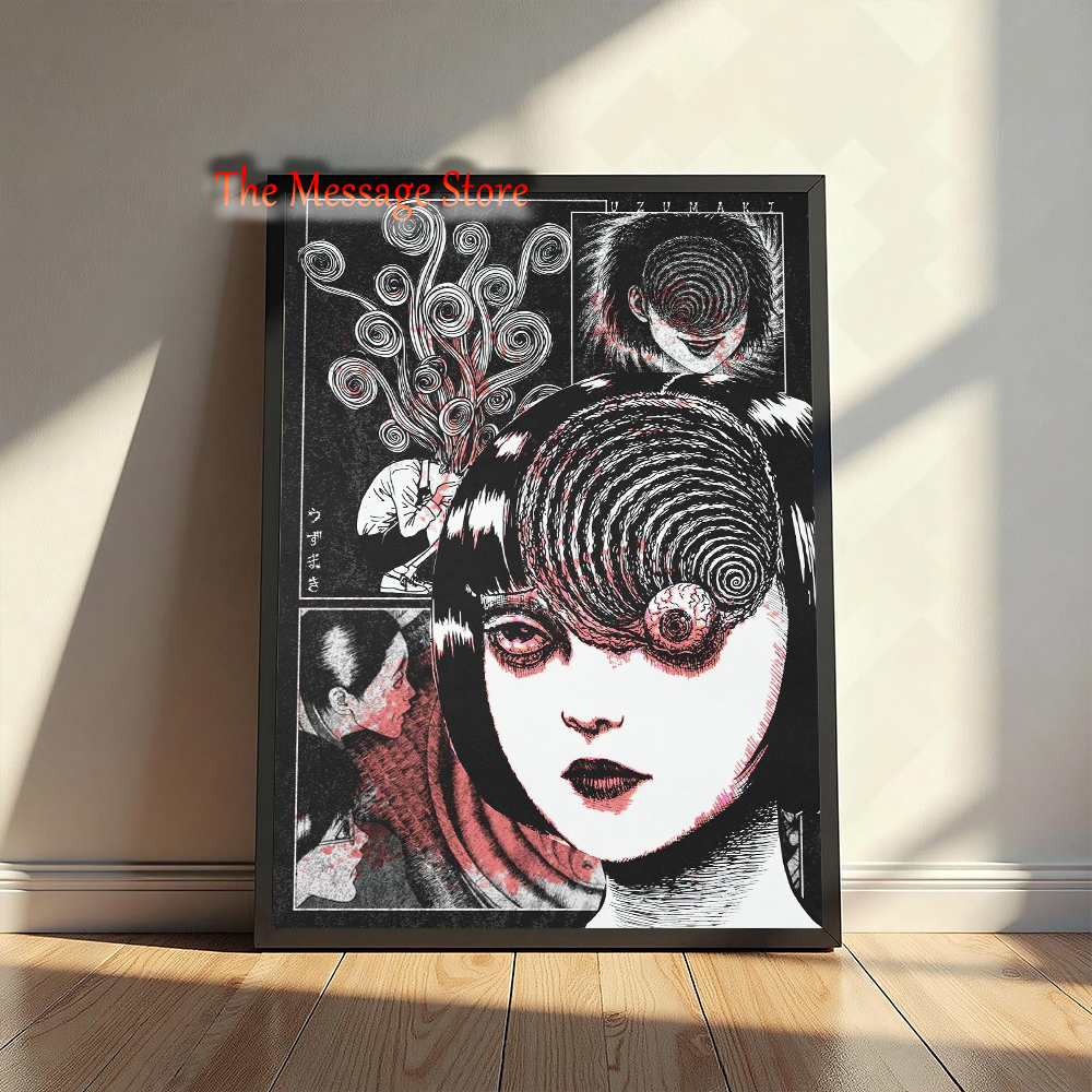 Junji Ito Uzumaki Poster Japan – обзор и цена Japanese Women Lifestyle