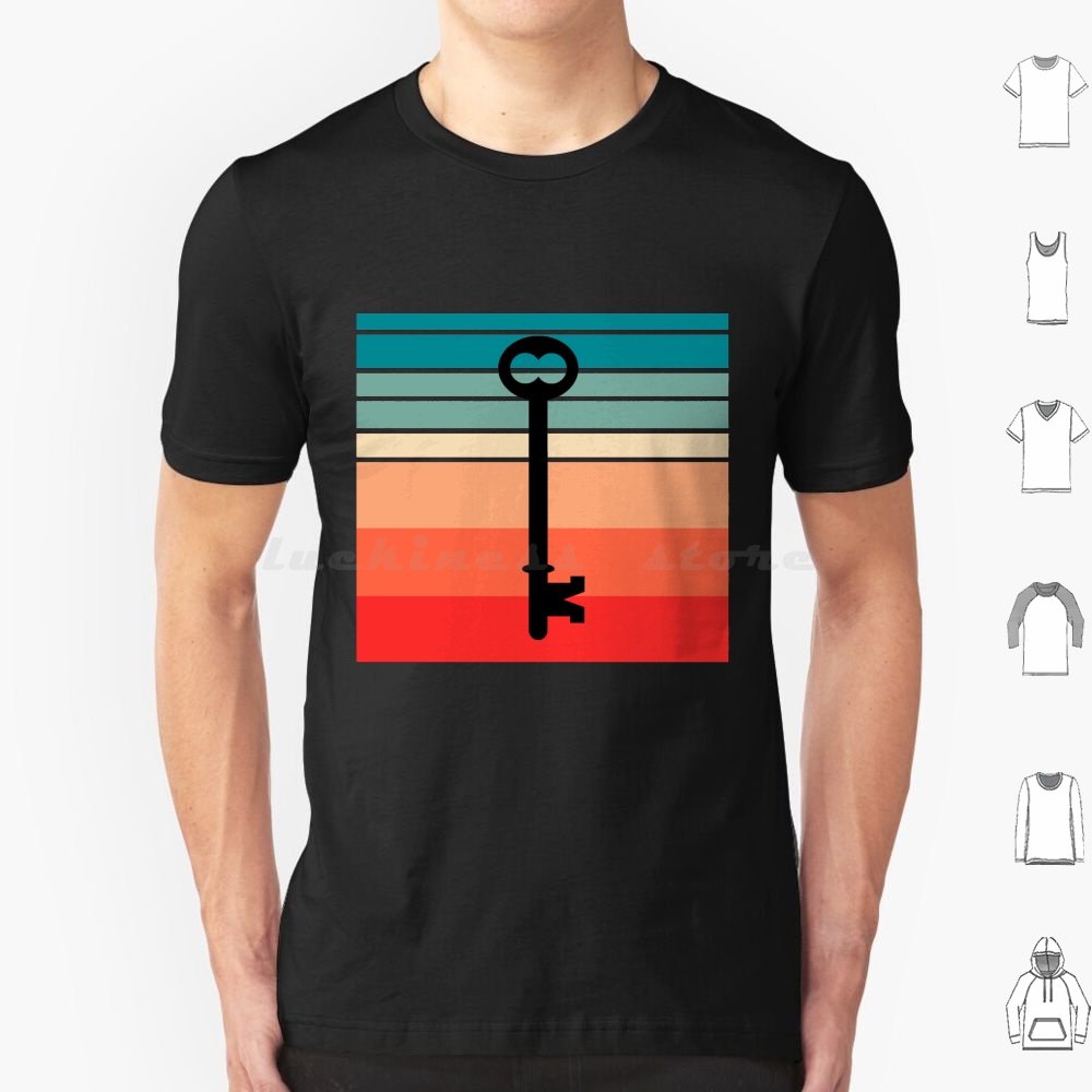 Retro Key T Shirt 6xl Cotton C – обзор и цена Shibori Tie Dye